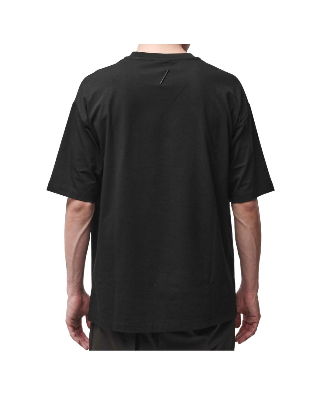 Thom Krom Black M Ts 986 Oversized T-Shirt for men