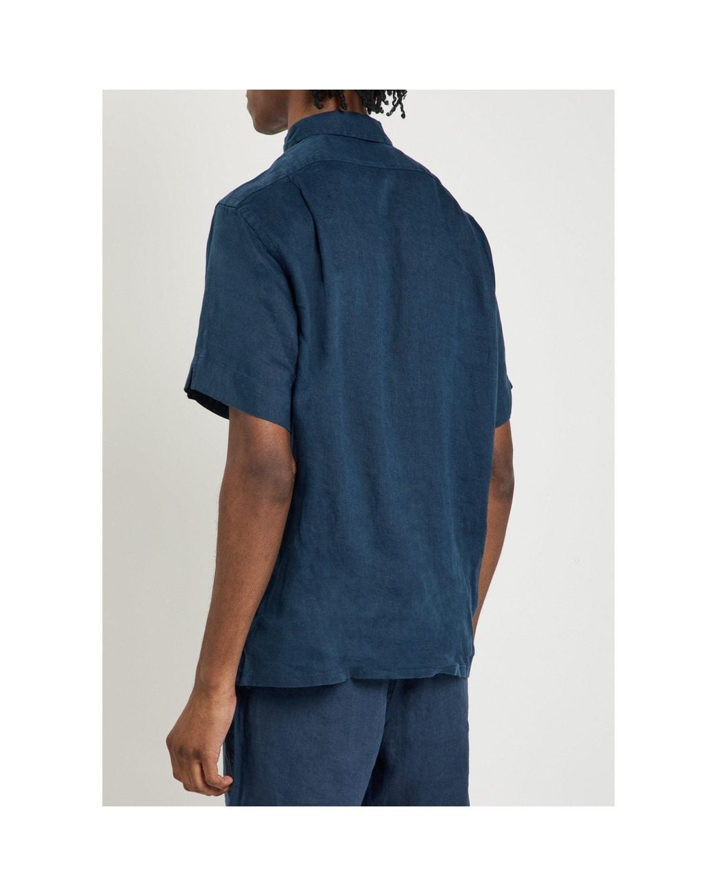 Polo Ralph Lauren Blue Short-Sleeve Relaxed-Fit Shirt for men