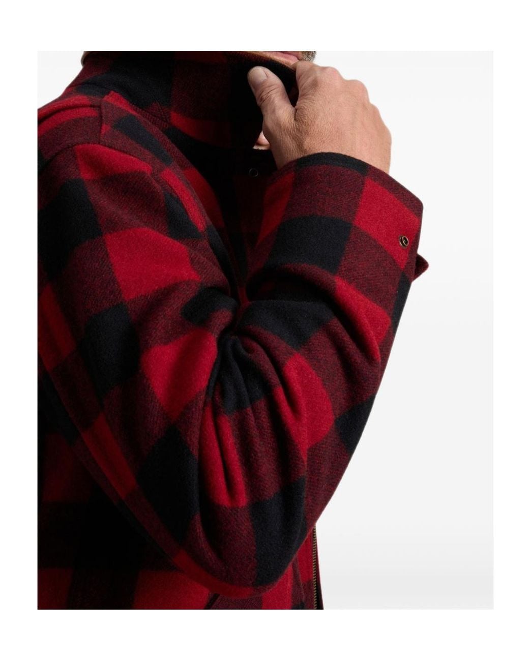 Woolrich Red Long-Sleeved Casual Jacket for men