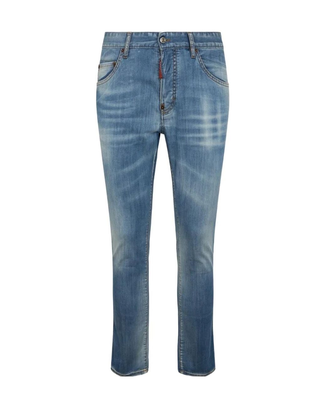 DSquared² Blue Skater Slim-Fit Jeans for men