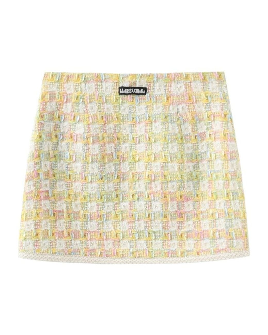 Marissa Chiara Natural A-Line Skirt