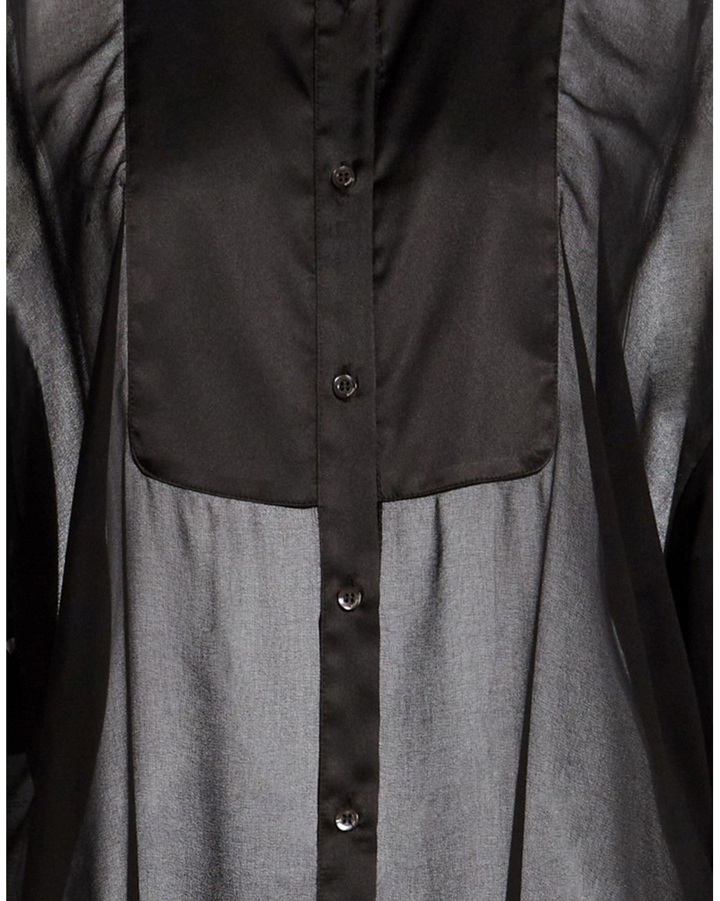 Sportmax Black Shirt Polyester, Elastane