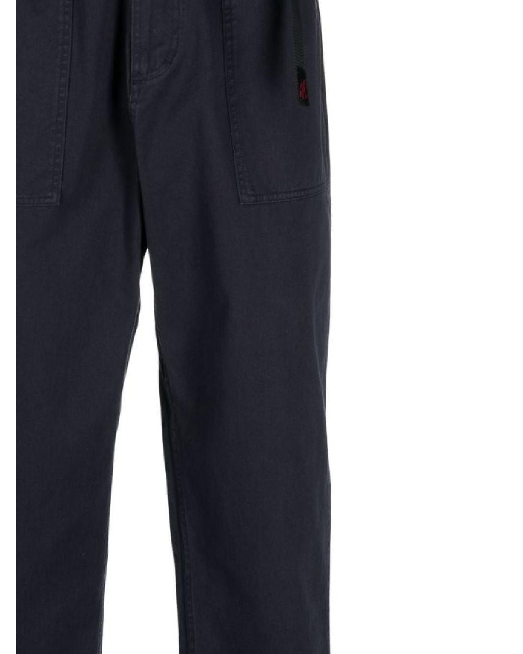 Gramicci Blue Elasticated Drawstring-Waistband Trousers for men