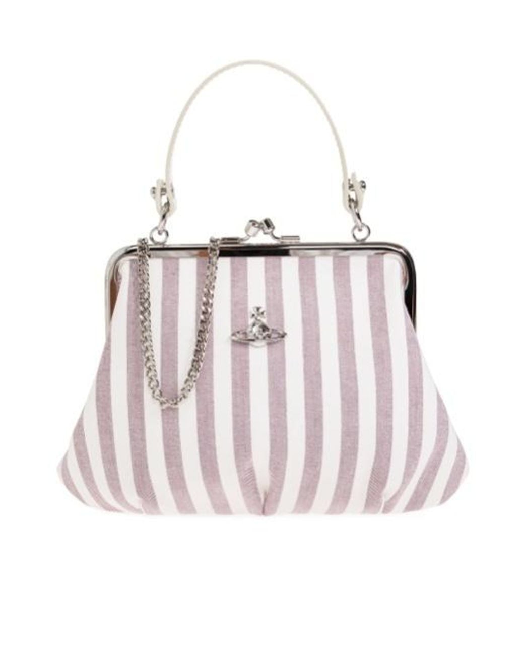 Vivienne Westwood Pink Granny Frame Shoulder Bag
