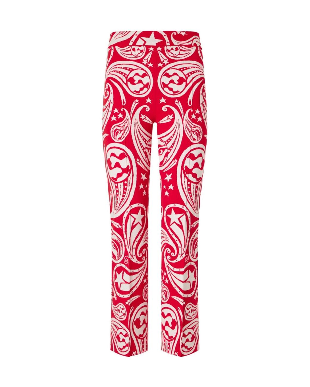 High Sport Jacquard Flared Pants