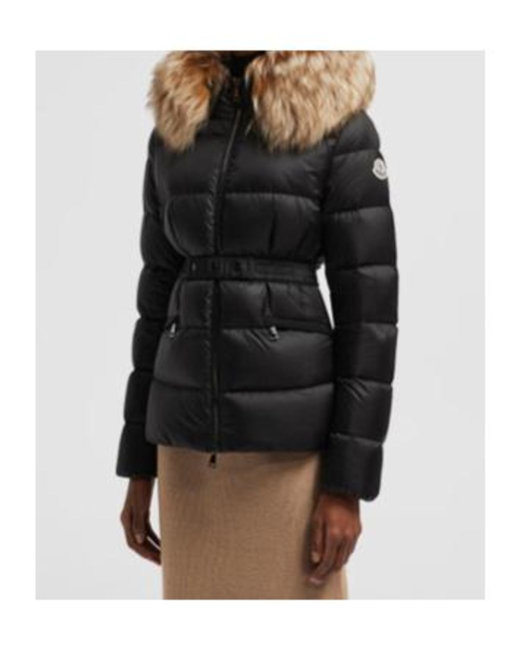 Moncler Black Boed Short Down Jacket