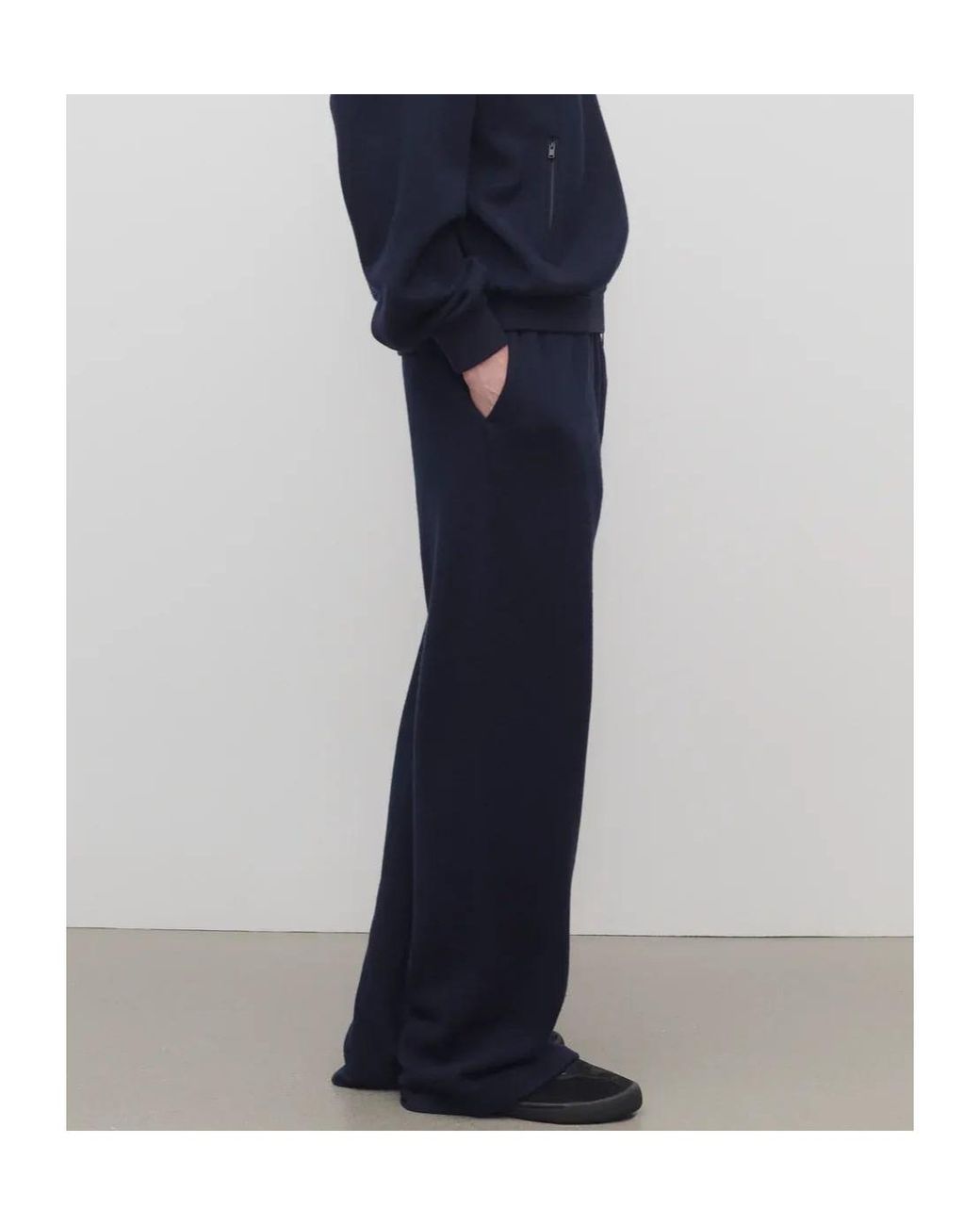 The Row Blue Zaven Elasticated Trousers for men