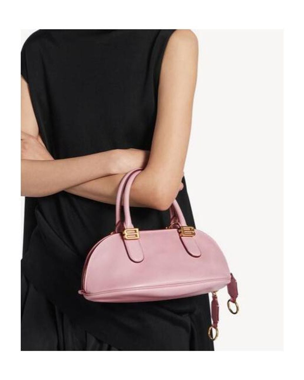 Balenciaga Pink Top Handle Shoulder Bag