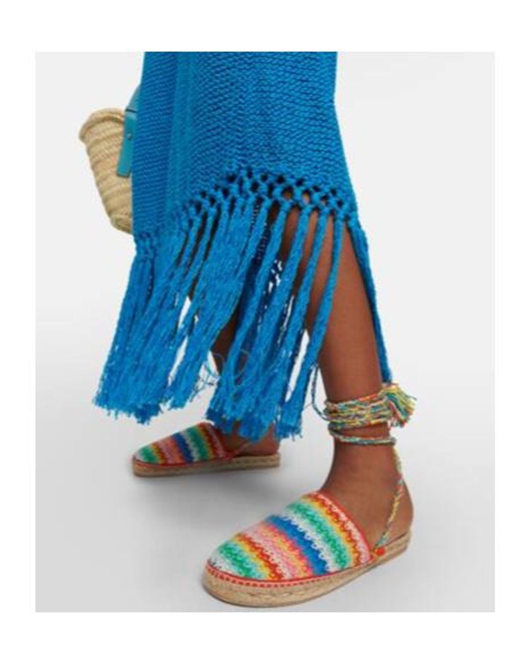 Alanui Blue Over The Espadrilles