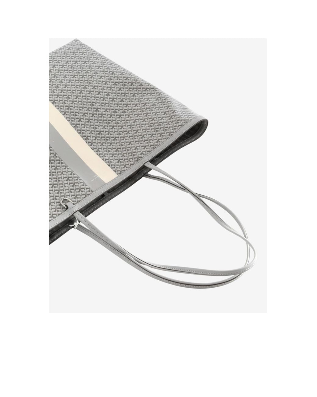 Tory Burch Gray Double-Handle Handbag