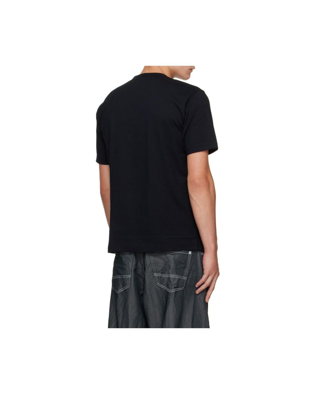 Comme des Garçons Blue Short-Sleeved T-Shirt for men