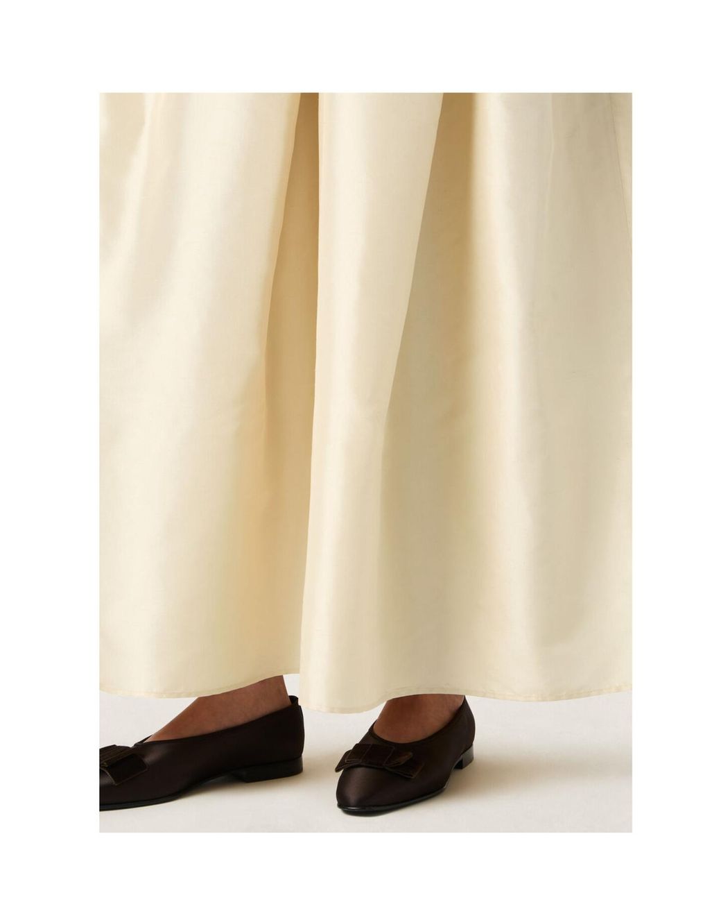 Loro Piana Natural Wide Leg Trousers