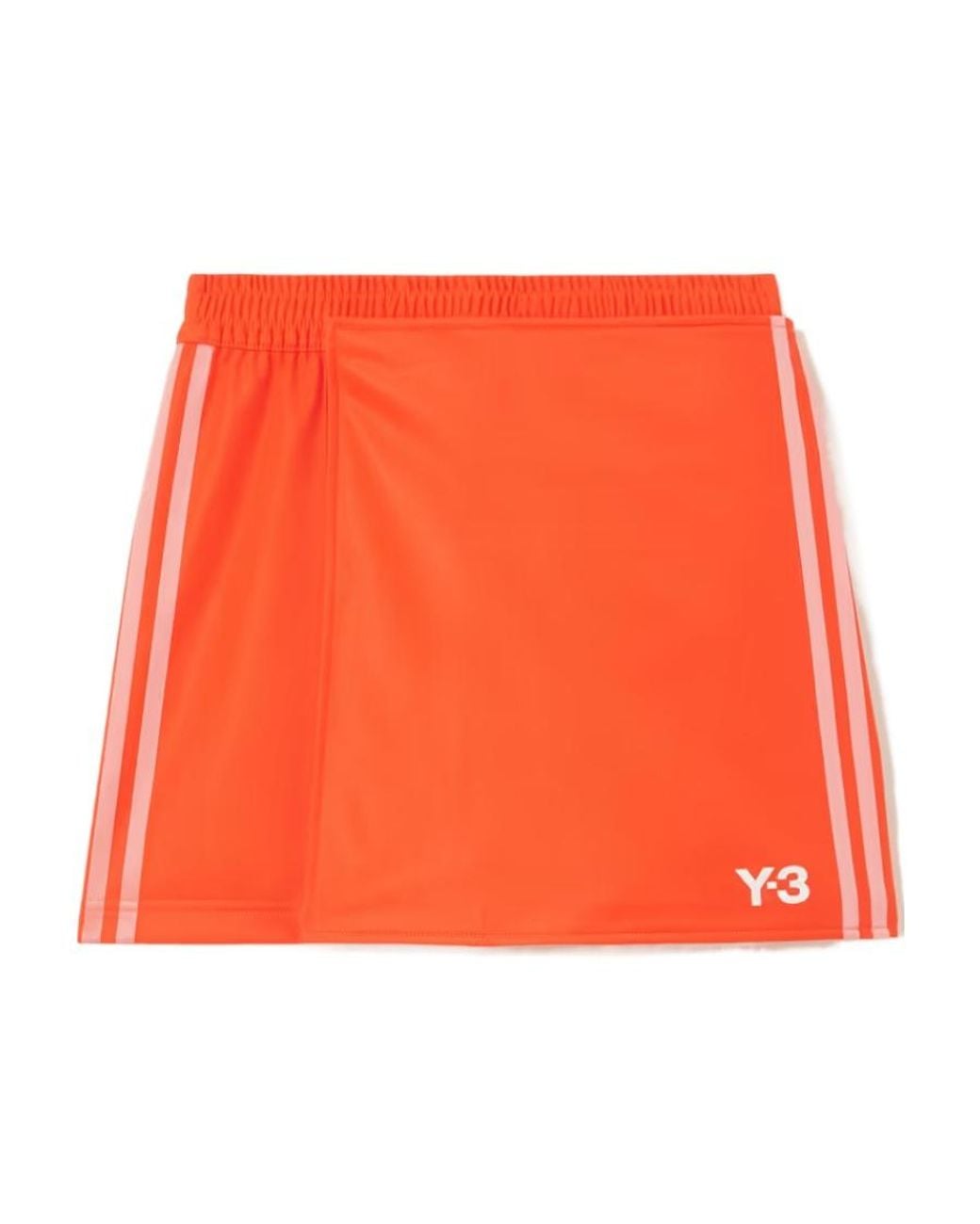 Adidas Originals Orange Y-3 Firebird Striped Knitted Shorts