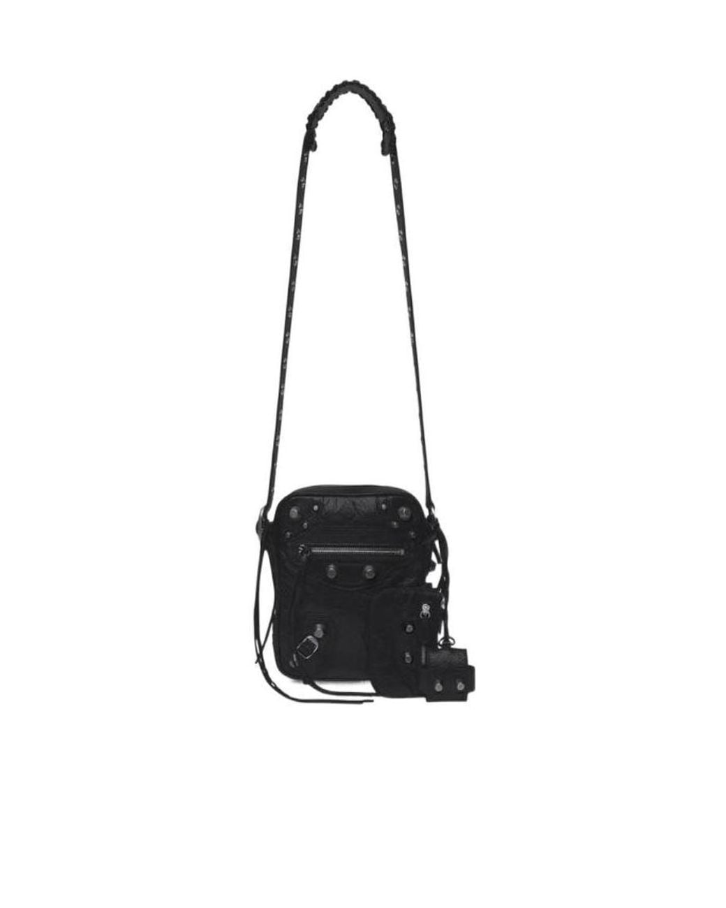Balenciaga White Le Cagole Shoulder Bag for men