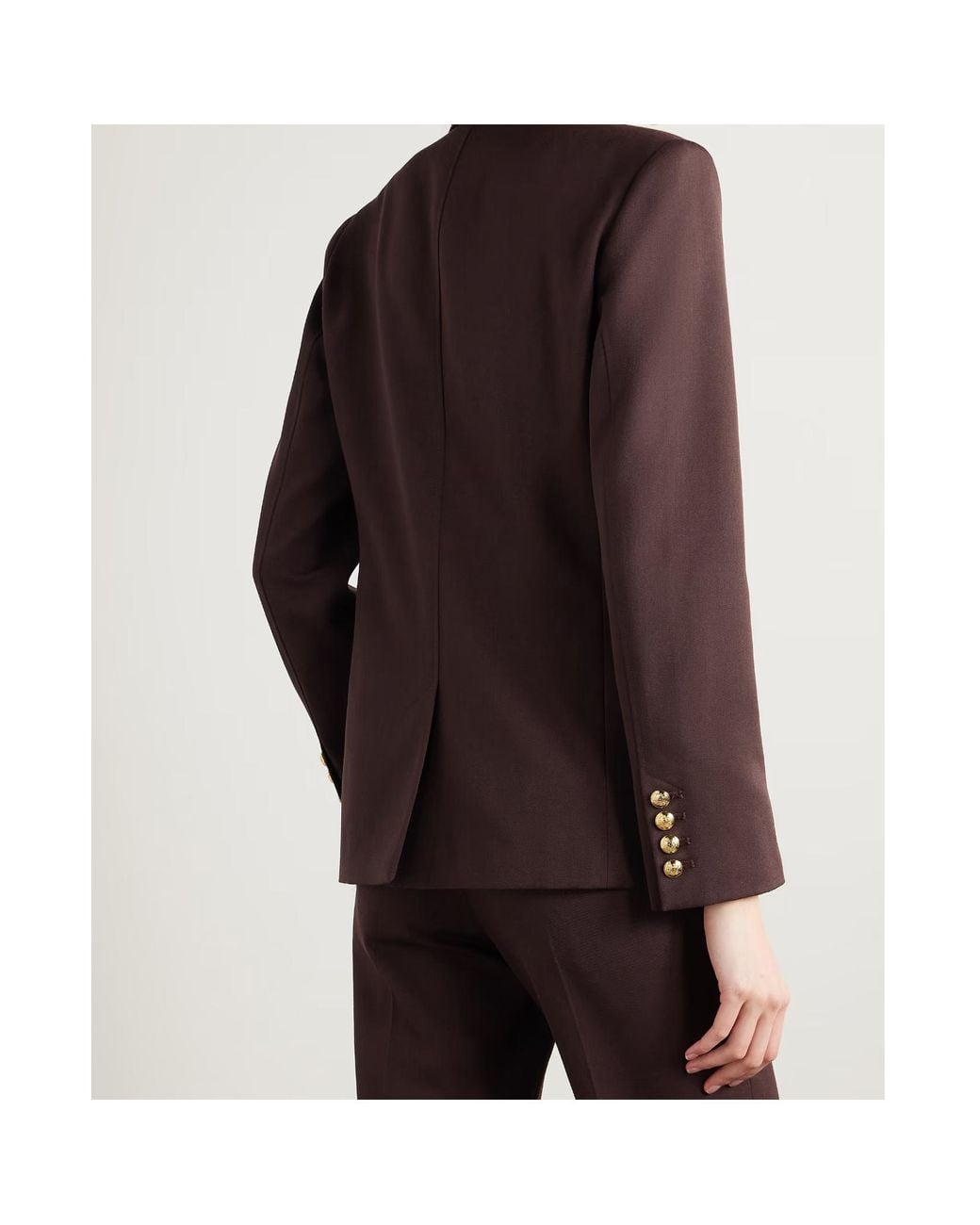 Nili Lotan Brown Single-Breasted Casual Jacket