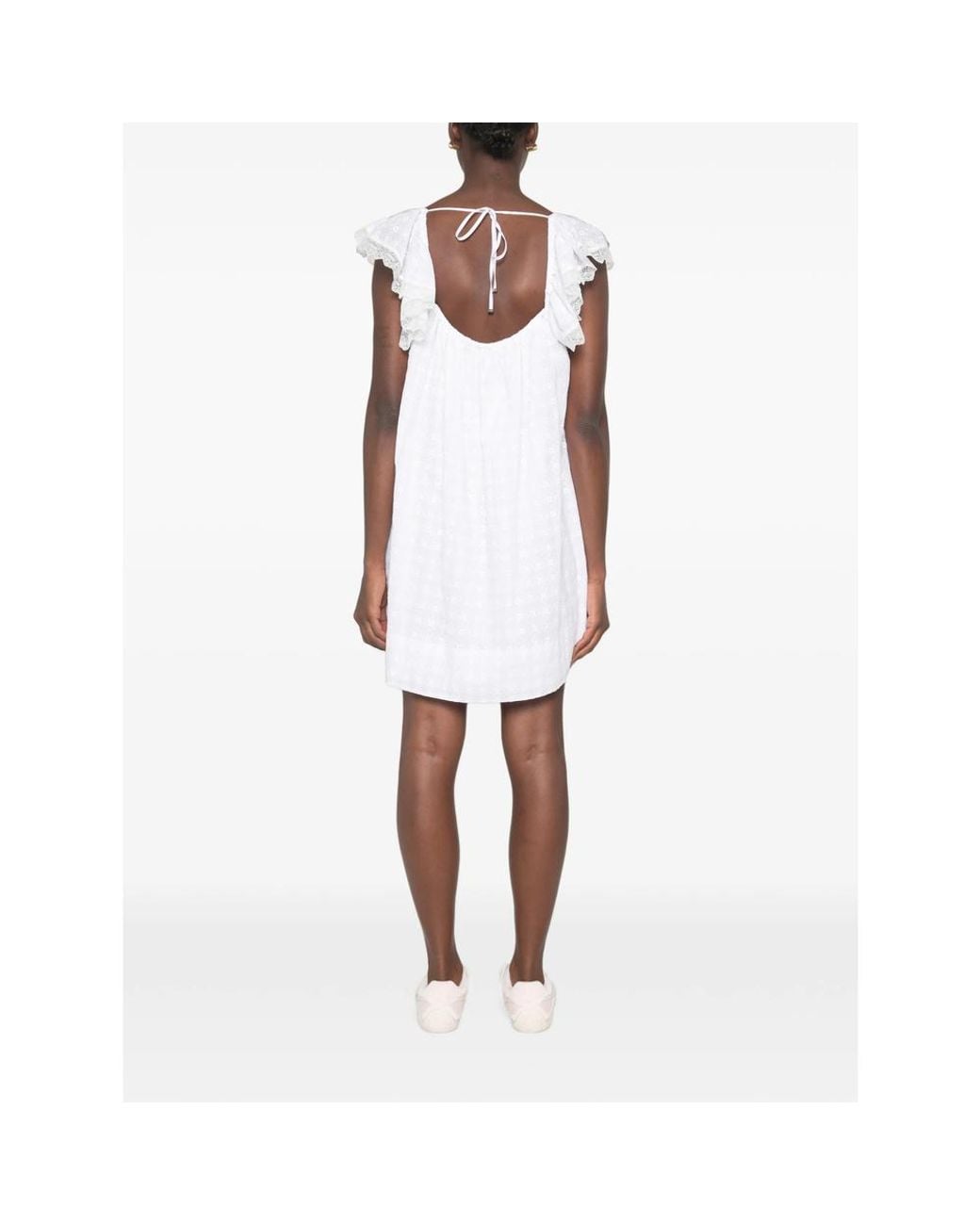 Ganni White Dress