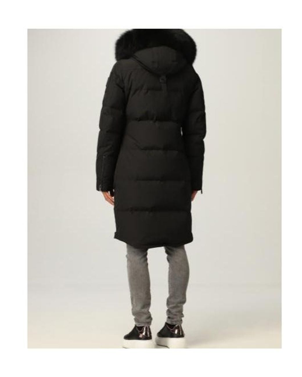Moose Knuckles Black Causapscal Puffer Coat