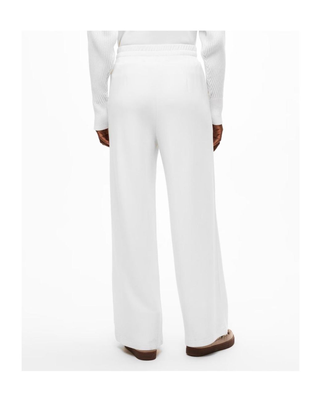 Varley White Wide Leg Pant