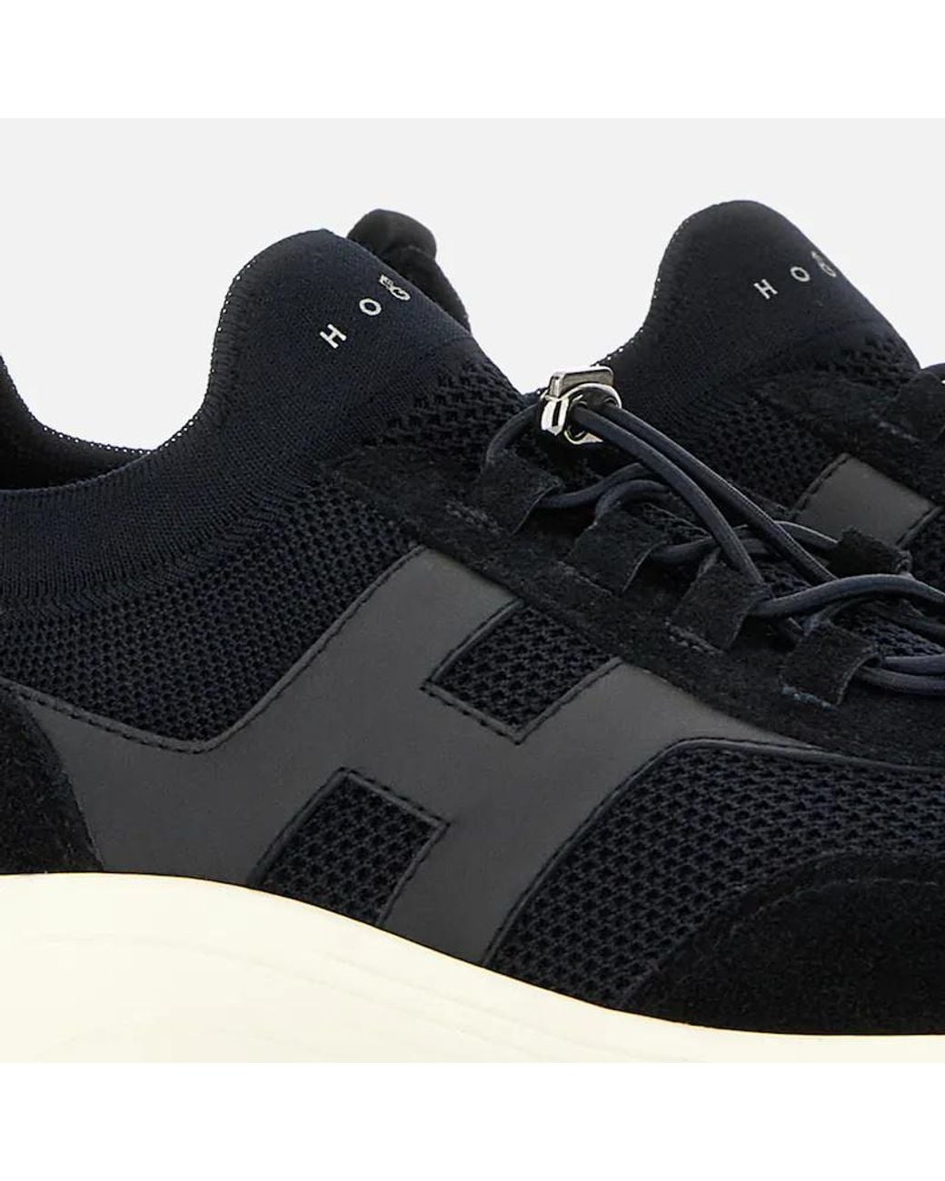 Hogan Blue Logo Sneakers for men