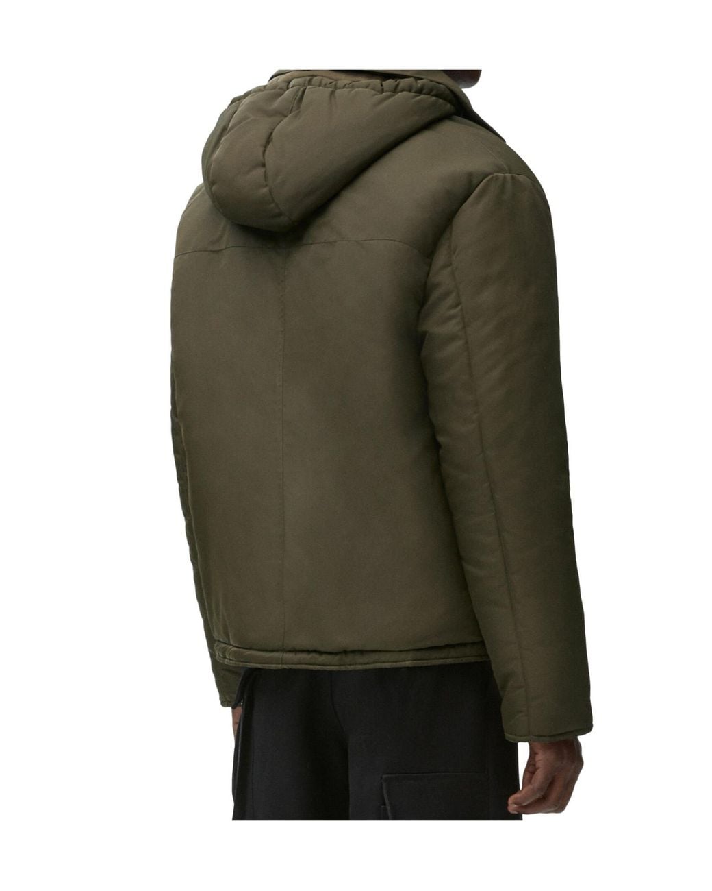 Loewe Green Hooded Jacket for men