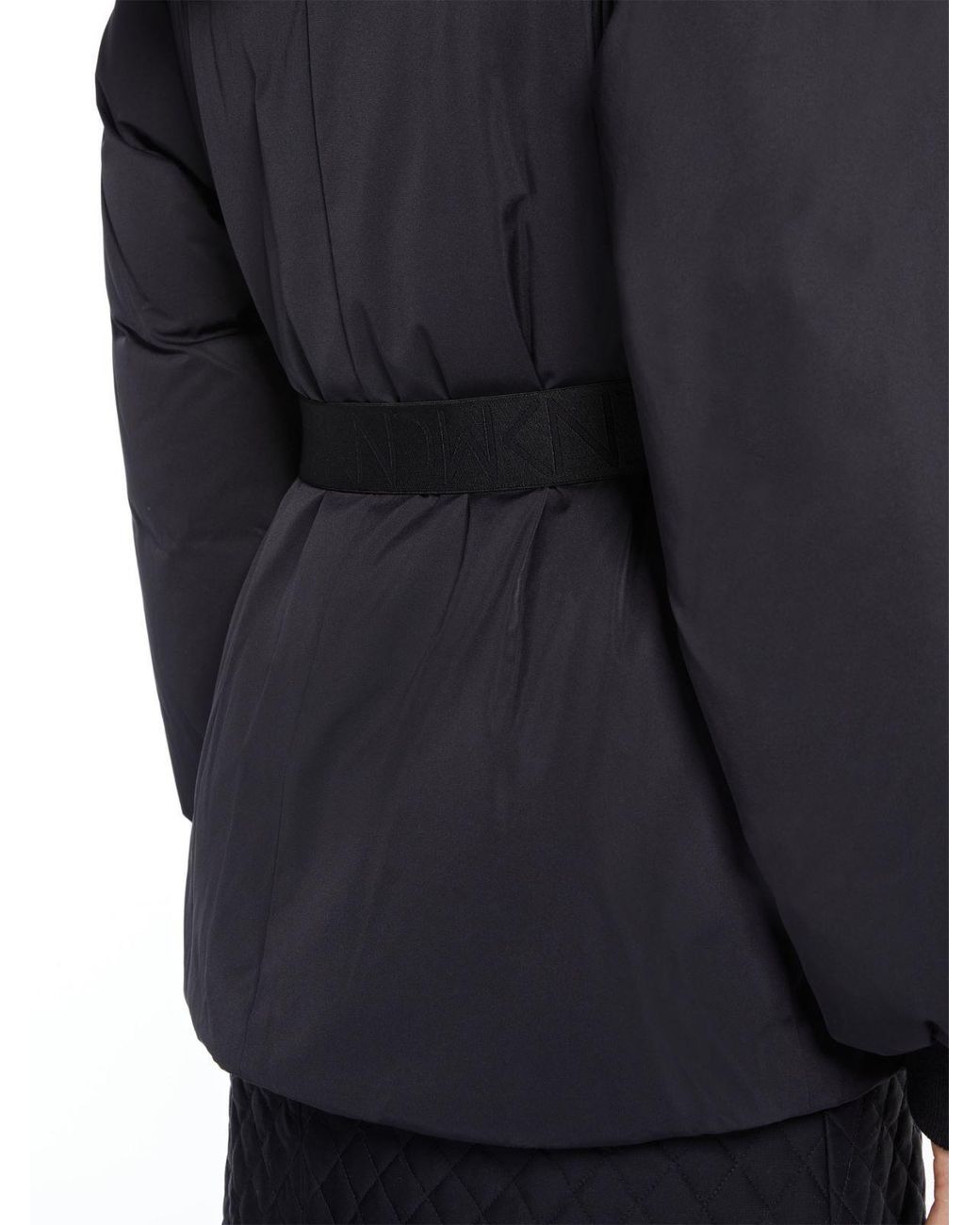 Weekend by Maxmara Black Hooded Down Jacket