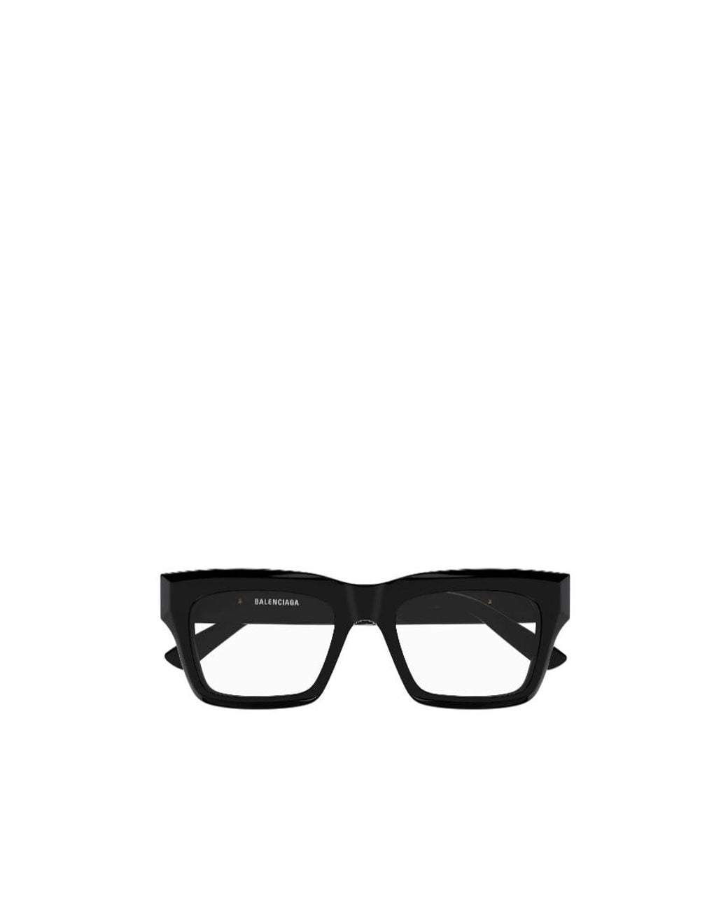Balenciaga White Eyewear Rectangular Frame Glasses for men