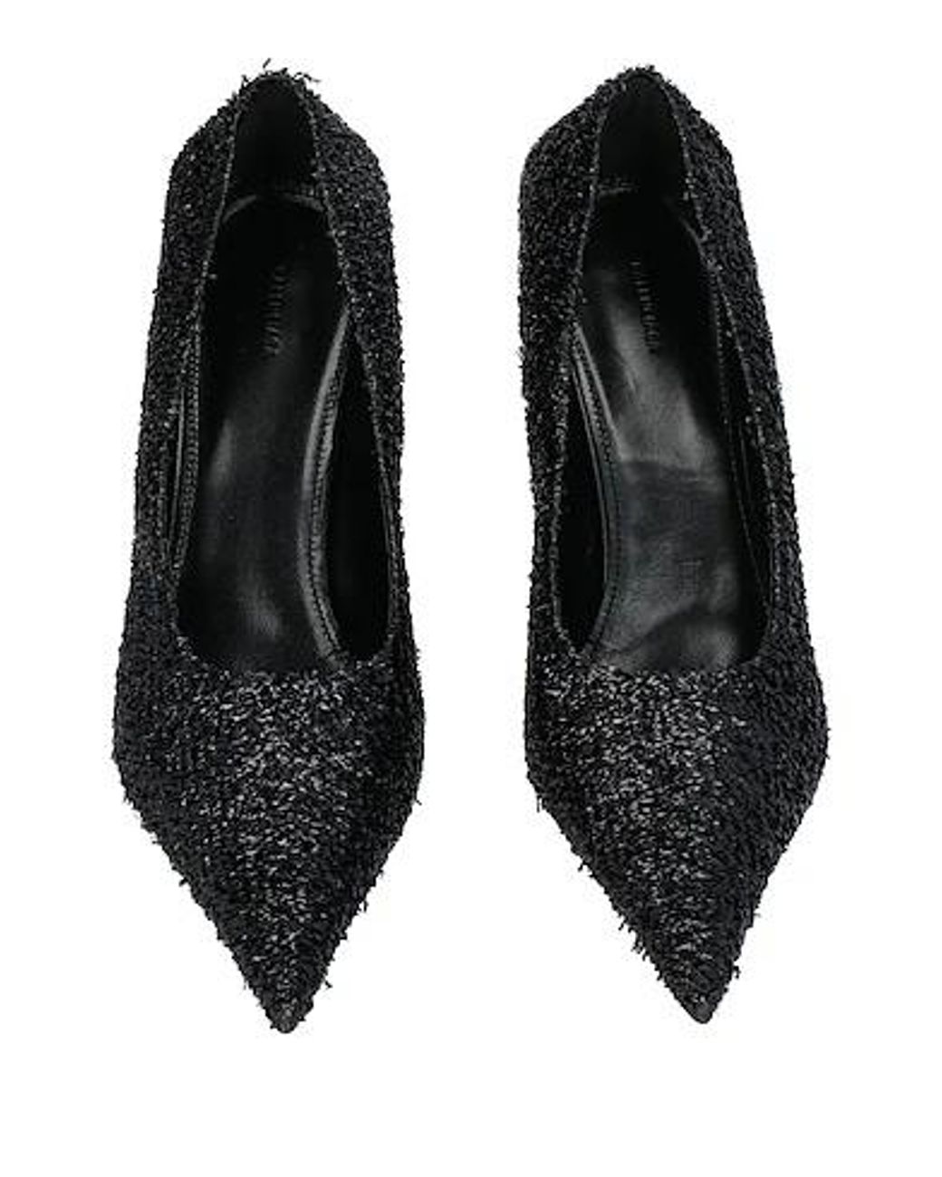 Balenciaga Black Minimalist Stiletto Heels