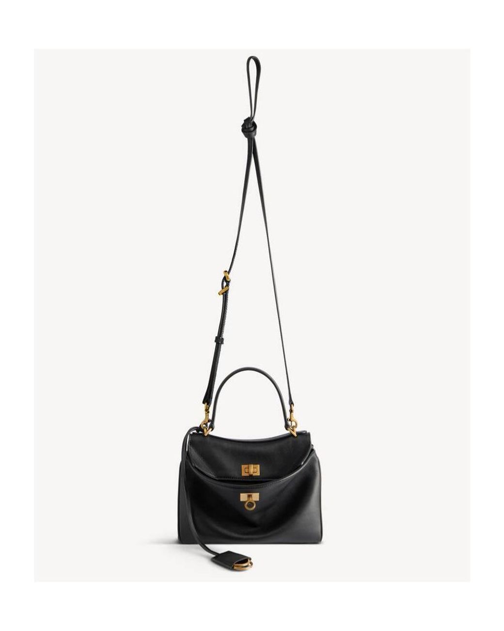 Balenciaga Black Rodeo Mini Handbag