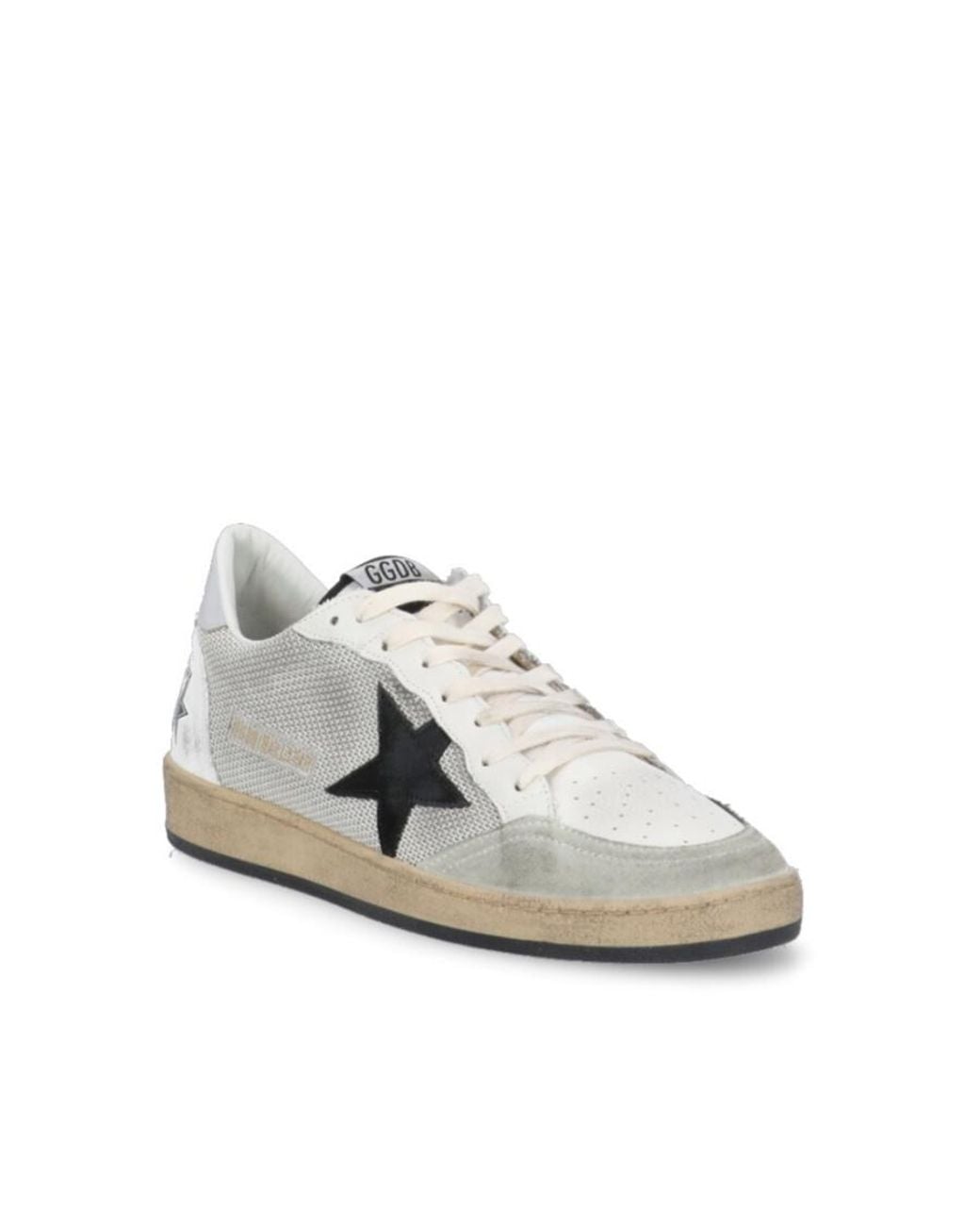 Golden Goose Deluxe Brand White Ball Star Low-Top Sneakers for men