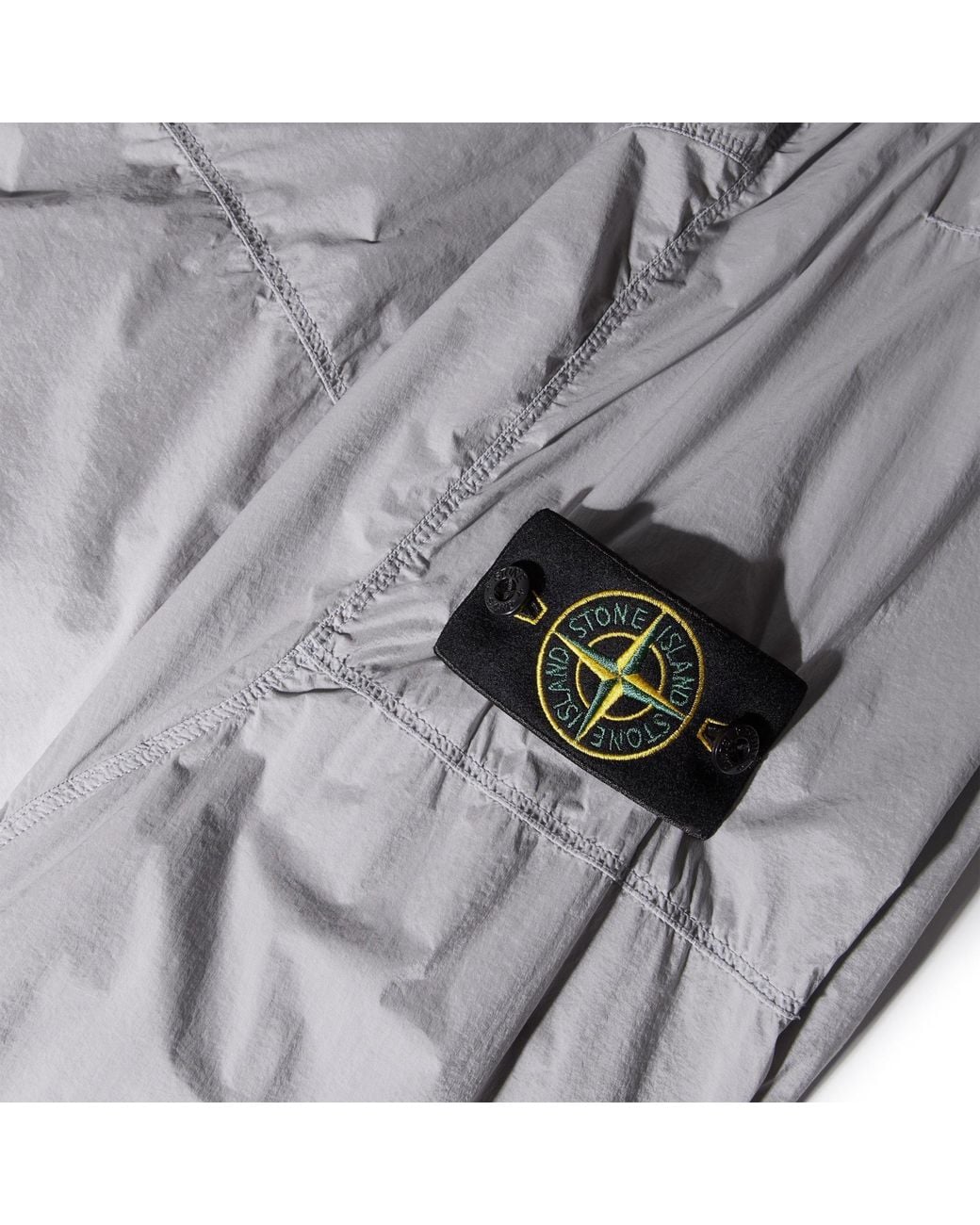 Stone Island Gray Simple And Versatile Jacket for men