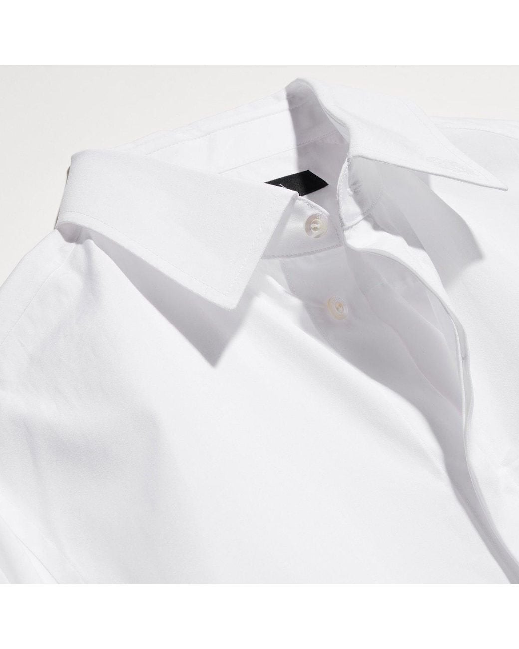 Gucci White Embroidered Shirt