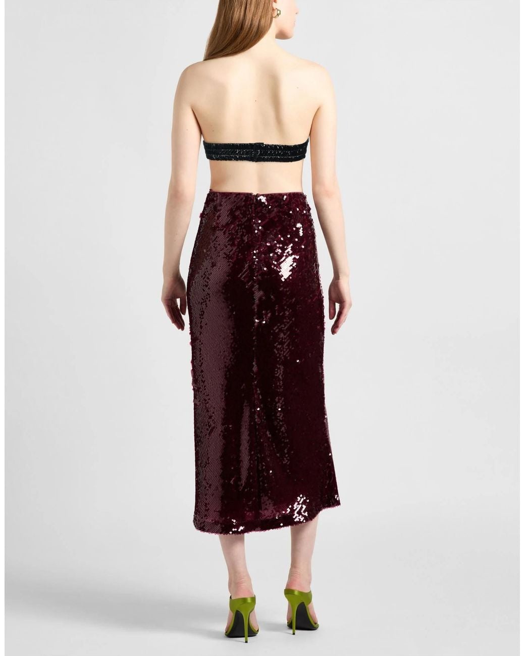 Dolce & Gabbana Black Bright-Colored Strapless Top