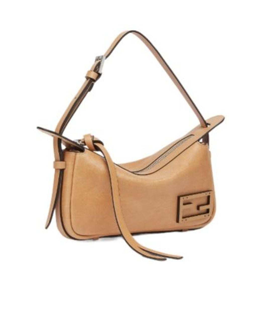 Fendi White Simply Mini Shoulder Bag