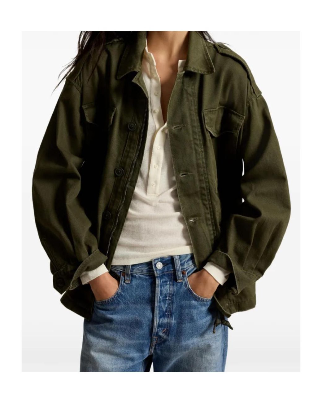 Polo Ralph Lauren Green Utility Field Jacket
