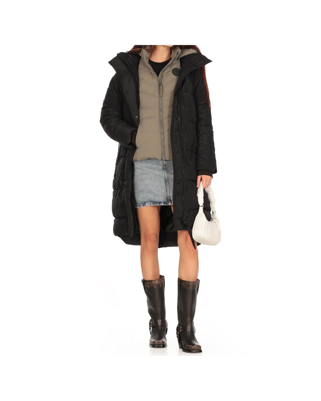 Canada Goose Black Byward Shiny Crinkle Parka