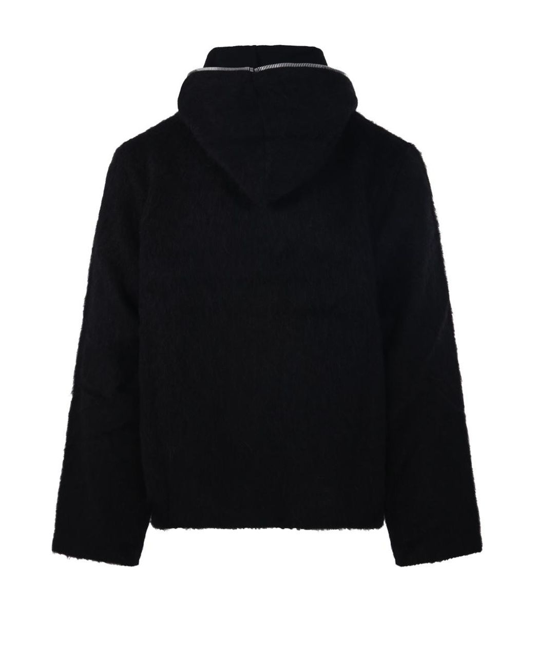 Our Legacy Black Full-Zip Long Sleeved Hoodie for men