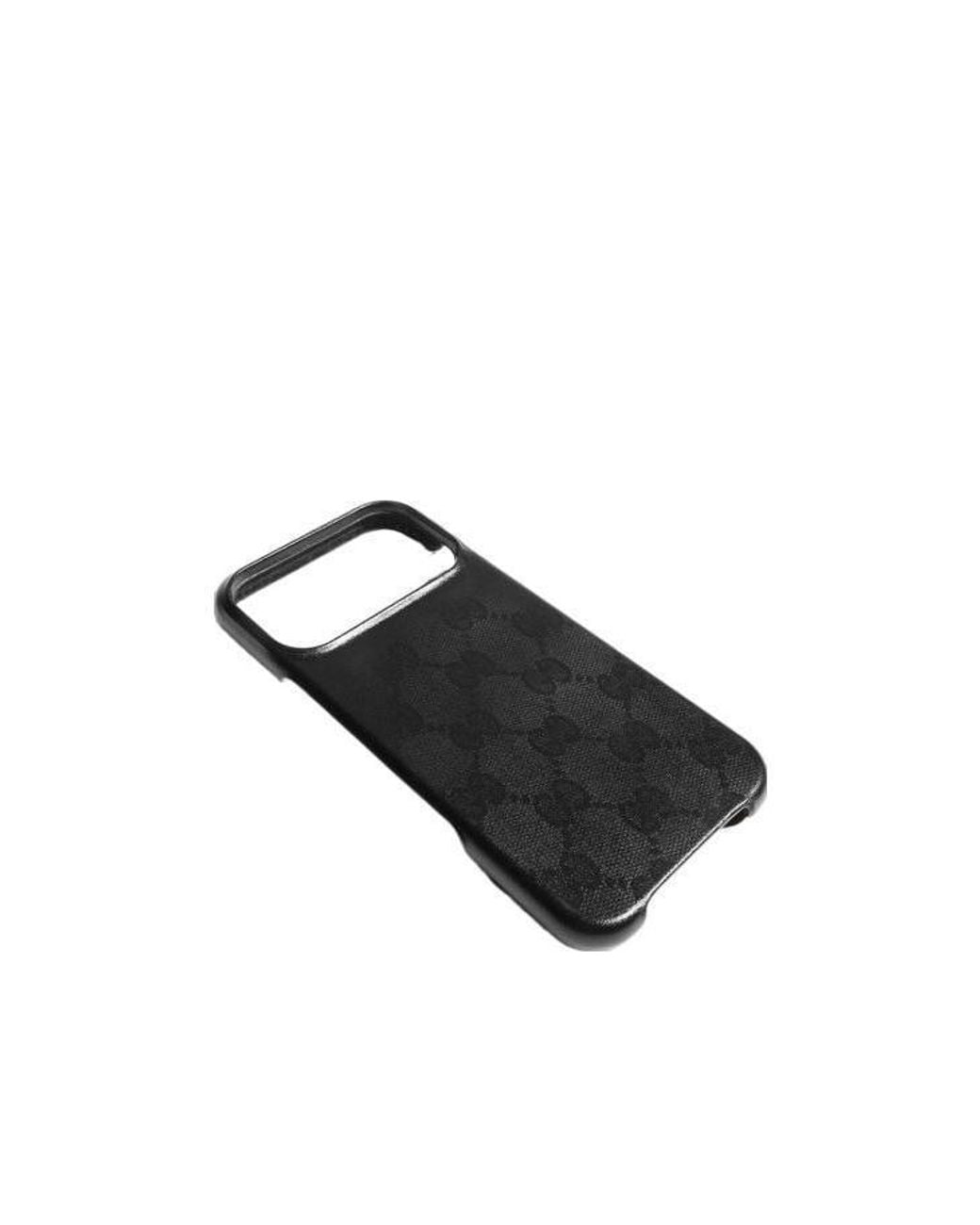 Gucci Black Gg Phone Case