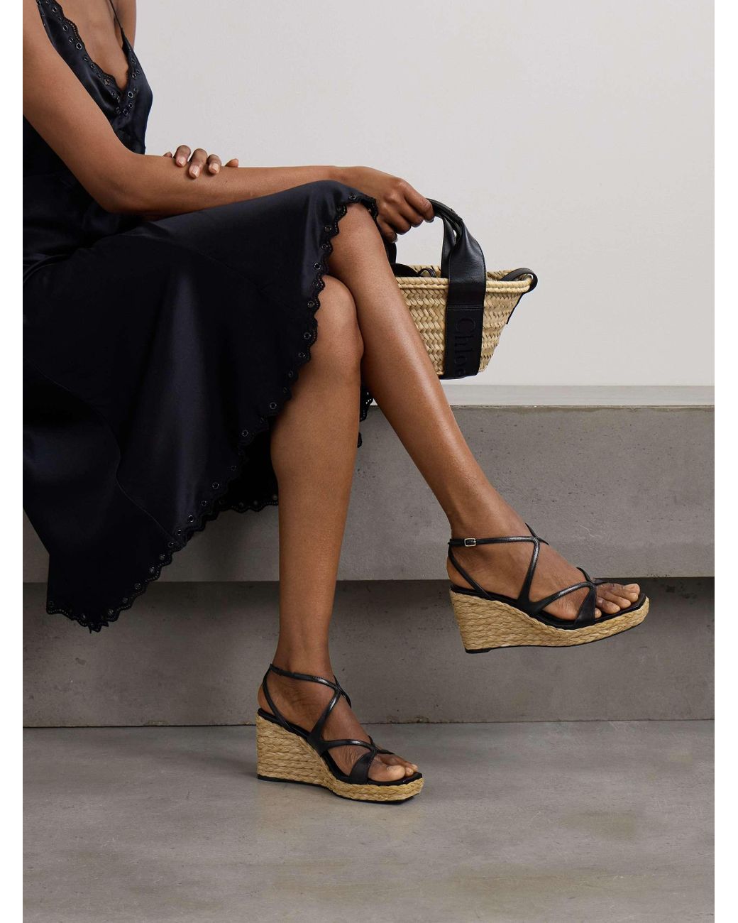 Jimmy Choo Metallic Ayla Square-Toe Heeled Sandals