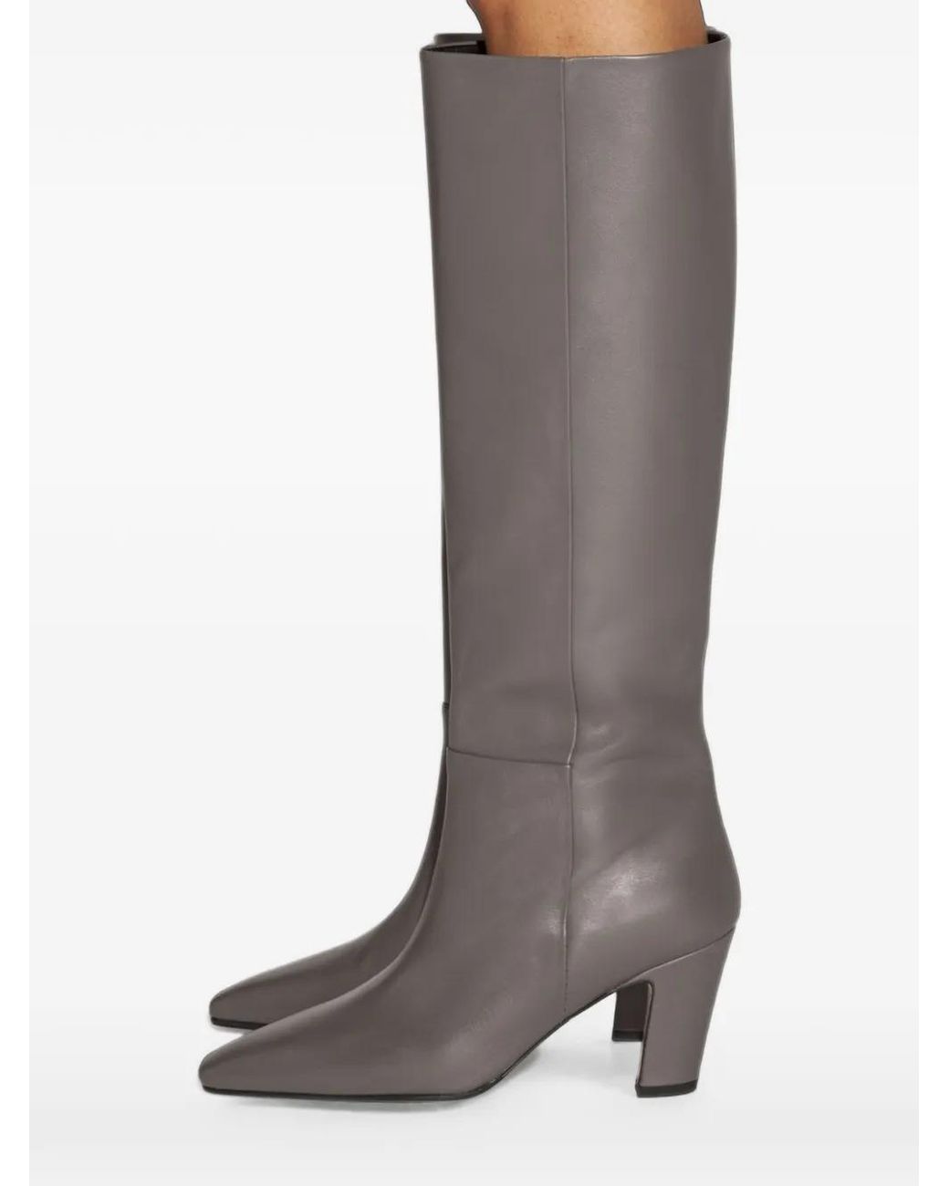 Aeyde Brown Silva Knee-High Boots