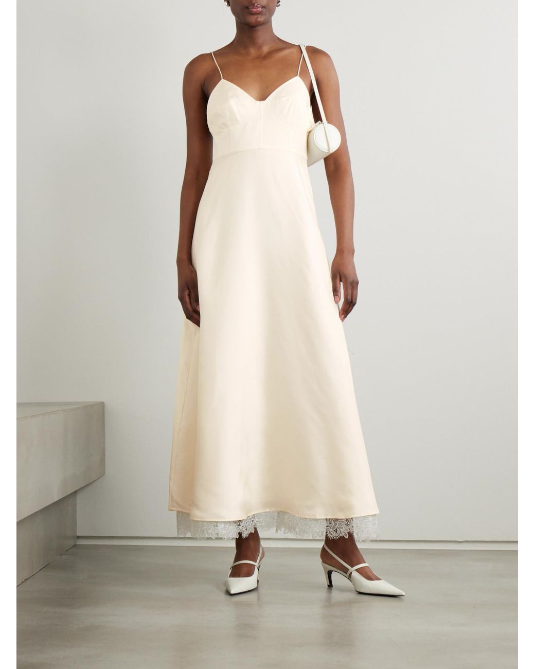 Rohe White Light And Form-Fitting Dress