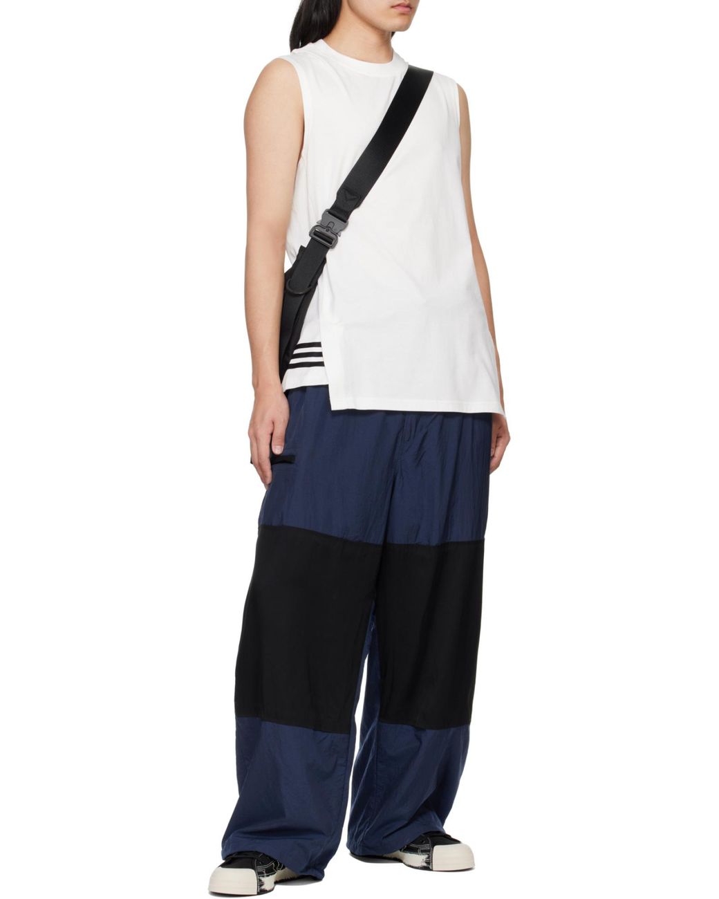 Y-3 Black ニッツァ レースアップ スニーカー for men