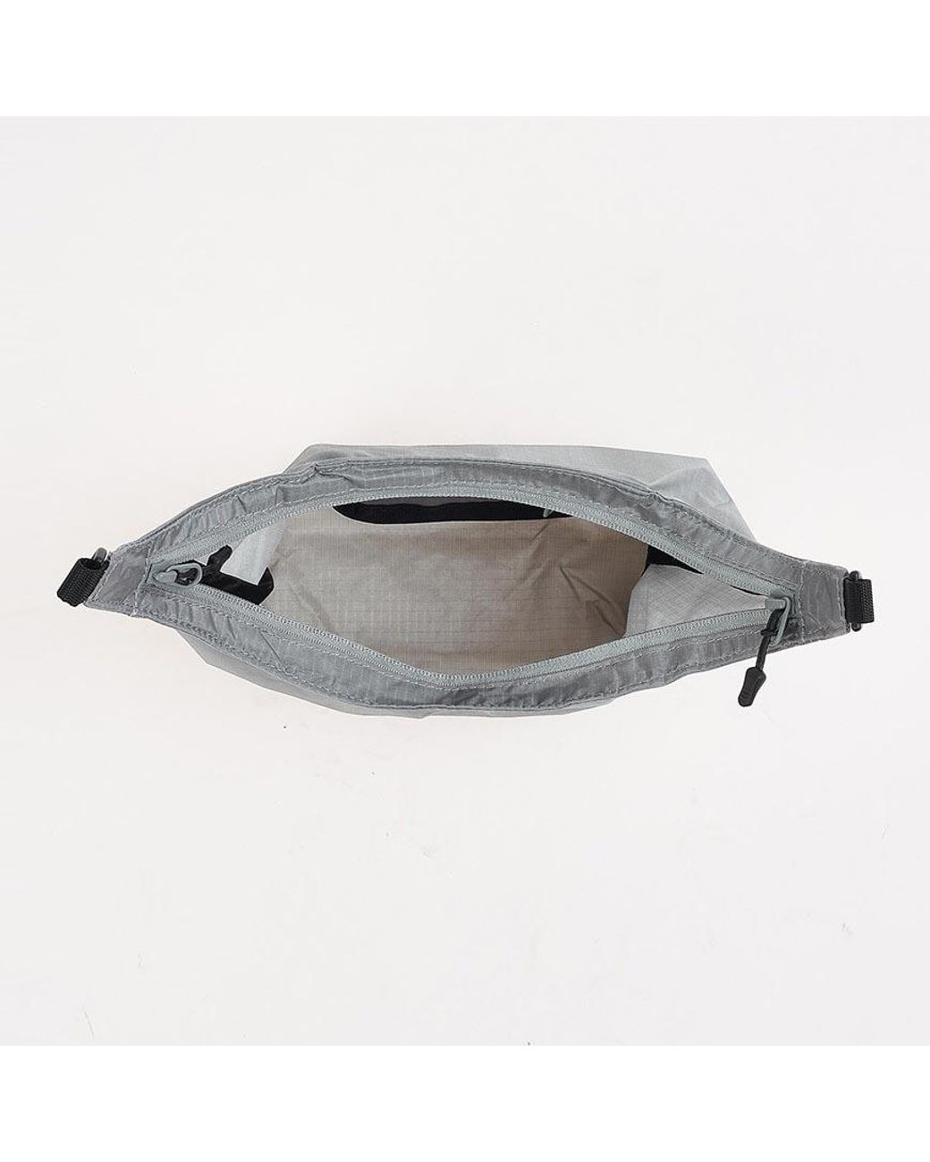 NANGA White Zippered Shoulder Bag for men