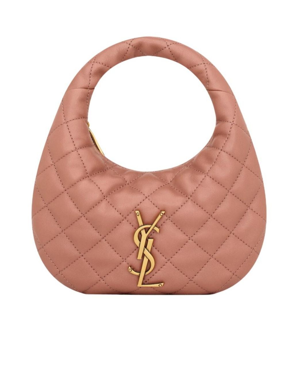 Saint Laurent Pink Icarino Mini Shoulder Bag