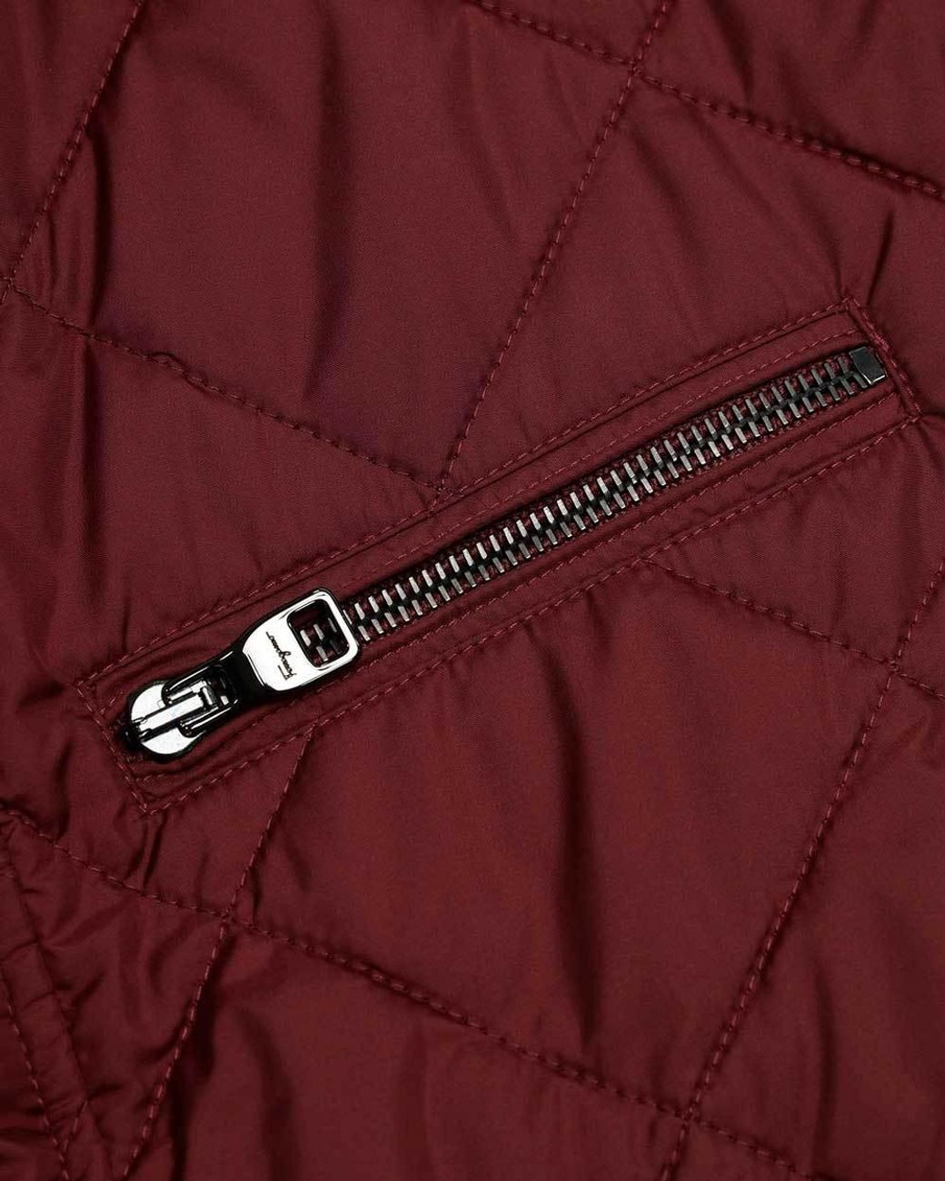 Ferragamo Red Quilted Cotton Suit for men