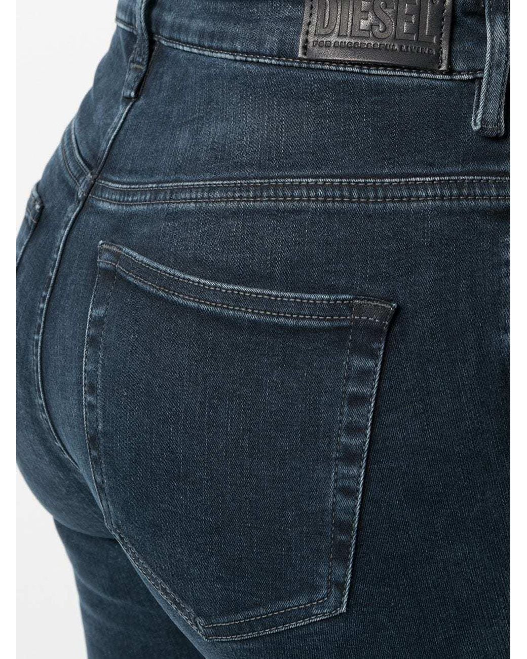 DIESEL Blue Skinny Fit Jeans
