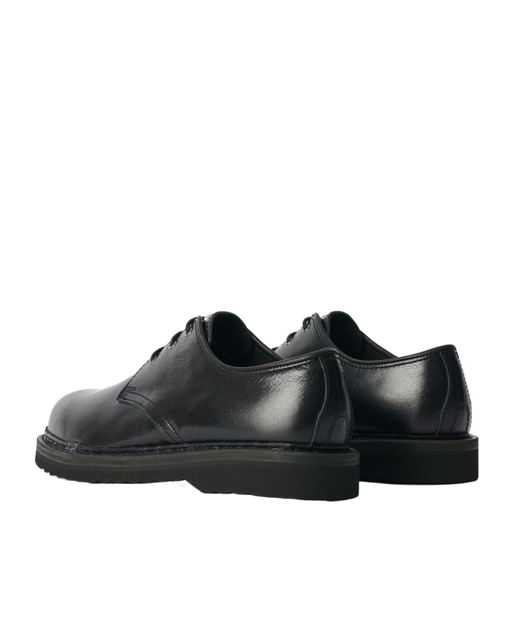 Our Legacy Black Trampler Chunky Derby Shoes for men