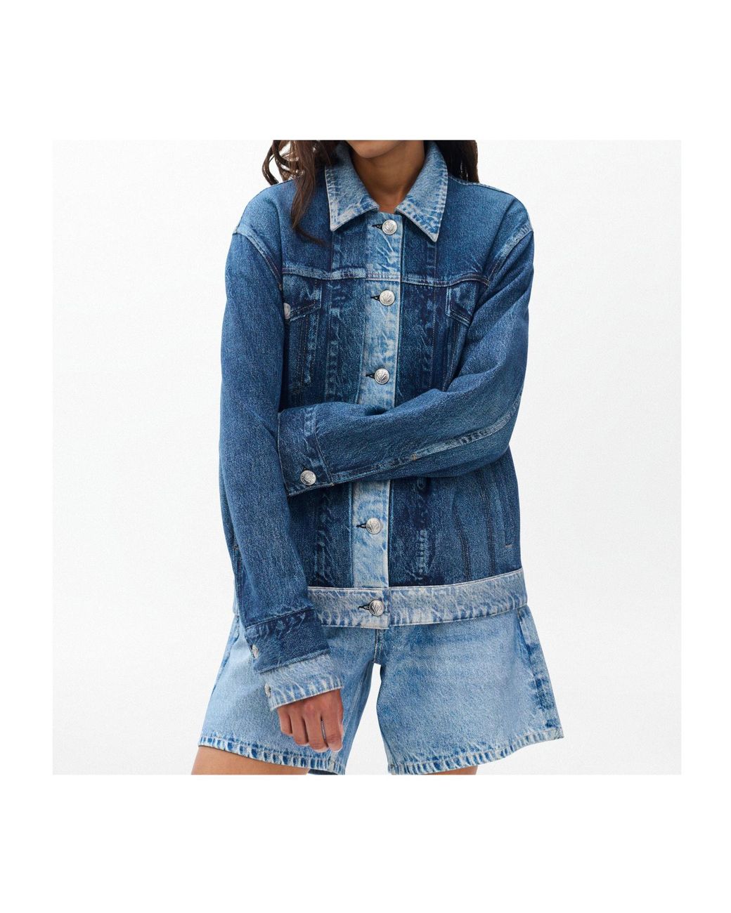 Rag & Bone Blue Long-Sleeved Jacket