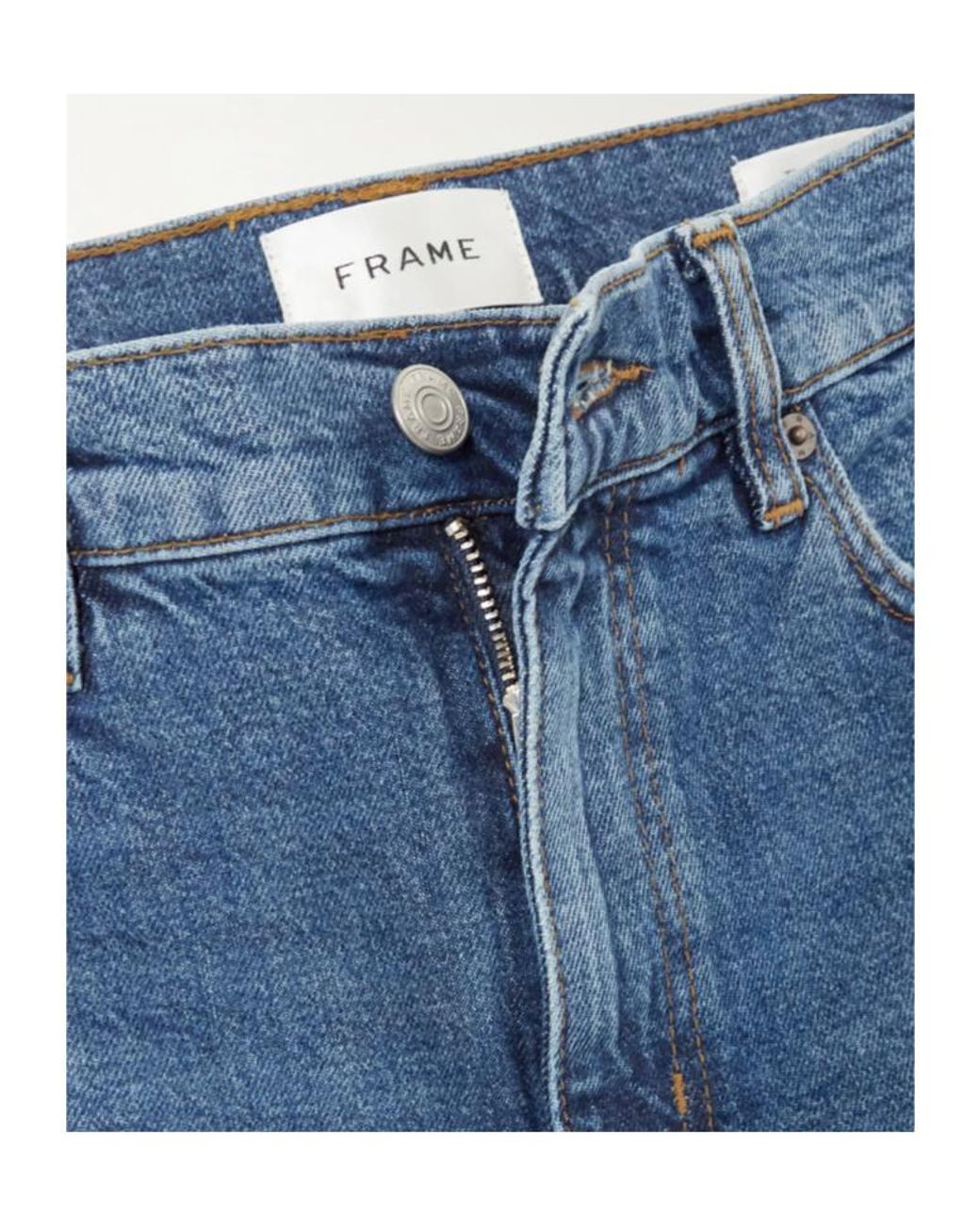 FRAME Blue The Pixie Arrow Bootcut Jeans