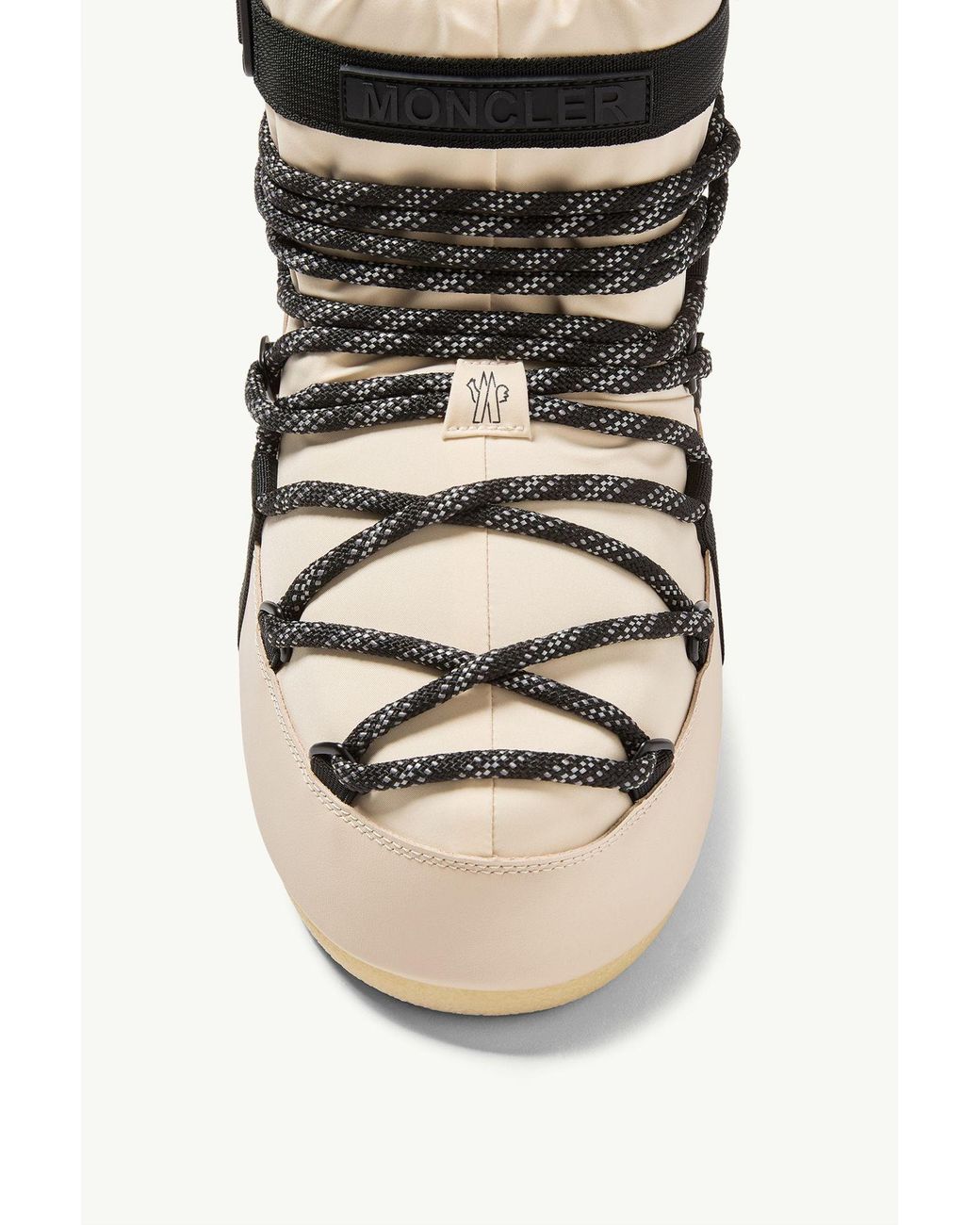 Moncler Natural Moon Boot X Grenoble Icon Low Snow Boot