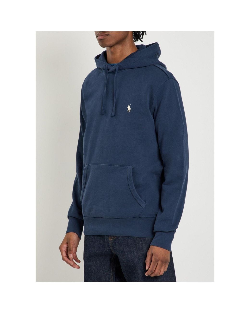 Polo Ralph Lauren Blue Casual Hooded Sweatshirt for men